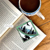 Forest Lake Deluxe Handmade Corner Bookmark
