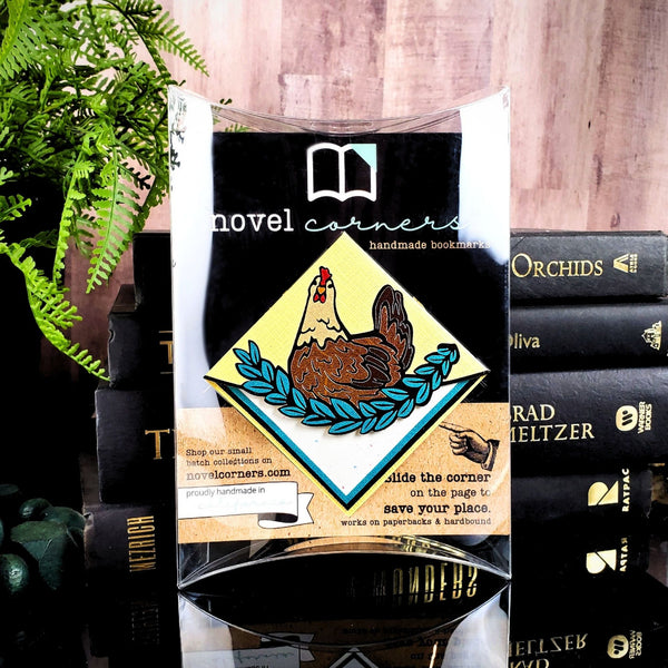 Chicken Deluxe Corner Bookmark