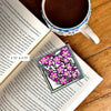 Vivid Cherry Blossom Deluxe Handmade Corner Bookmark