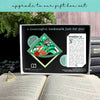 Forest Friends Mouse Deluxe Corner Bookmark