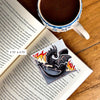 Midnight Dragon Deluxe Handmade Corner Bookmark