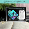 Mermaid Waves Deluxe Corner Bookmark