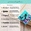 Mermaid Waves Deluxe Corner Bookmark