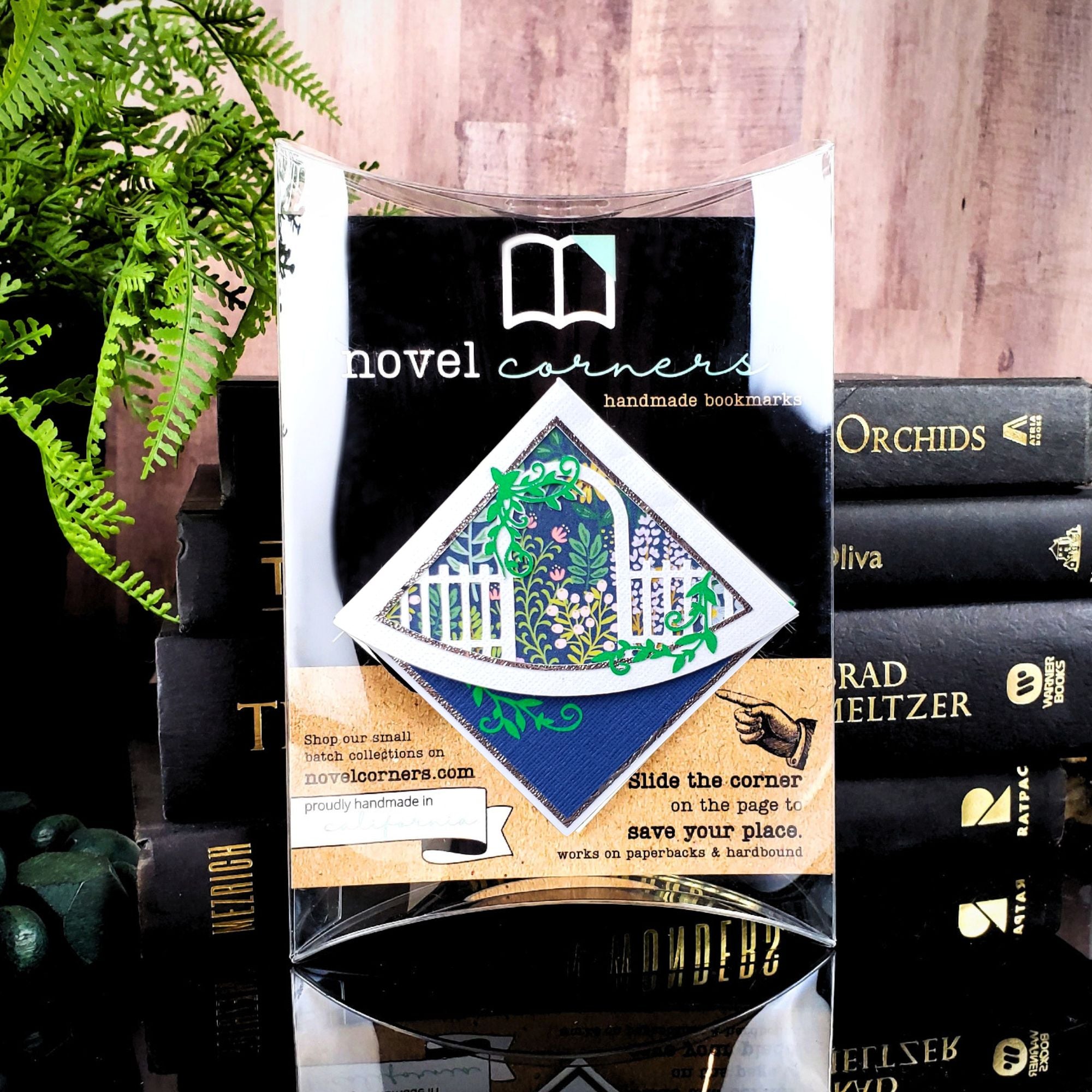 Secret Garden Signature Corner Bookmark