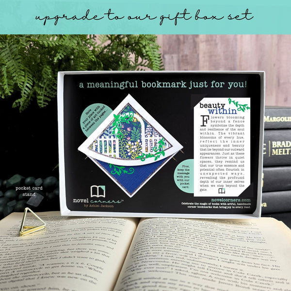 Secret Garden Signature Corner Bookmark