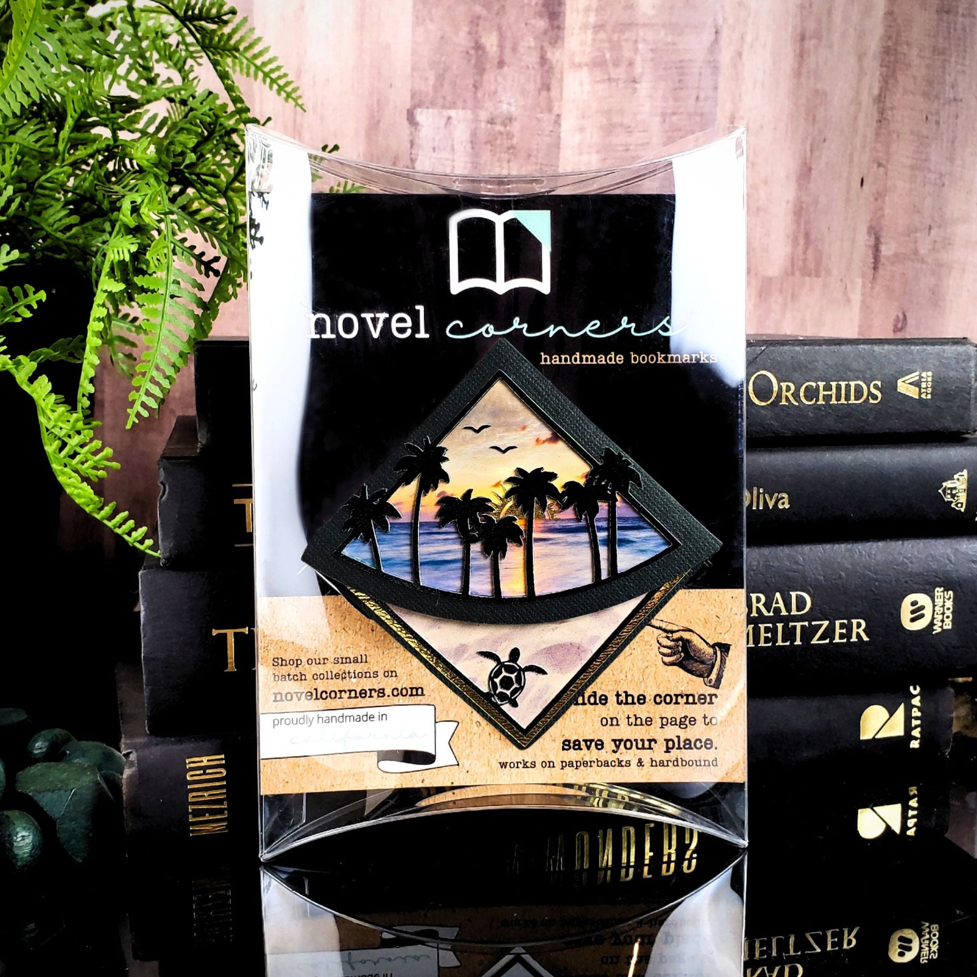 Beach Sunrise Deluxe Corner Bookmark