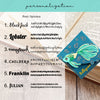 Glitter Fish Deluxe Corner Bookmark