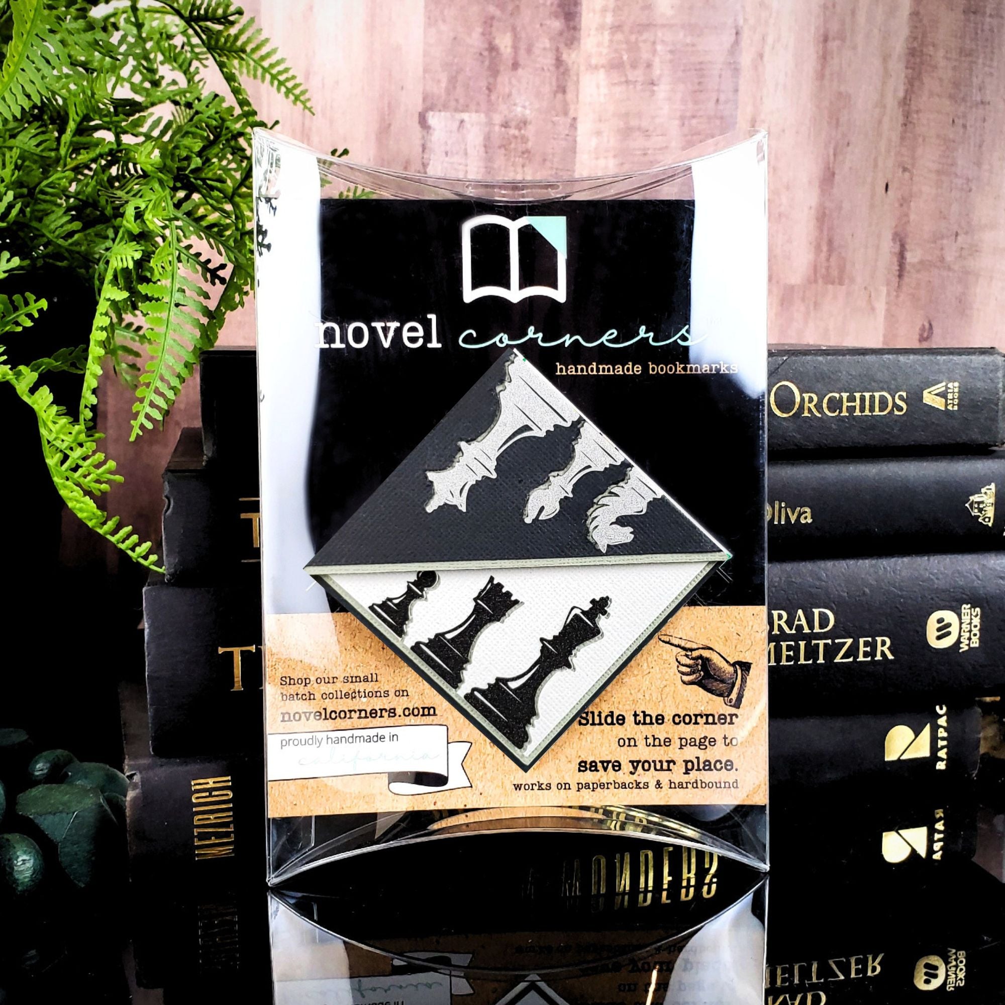 Chess Paper Signature Bookmark