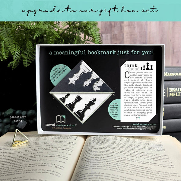 Chess Paper Signature Bookmark
