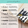 Chess Paper Signature Bookmark