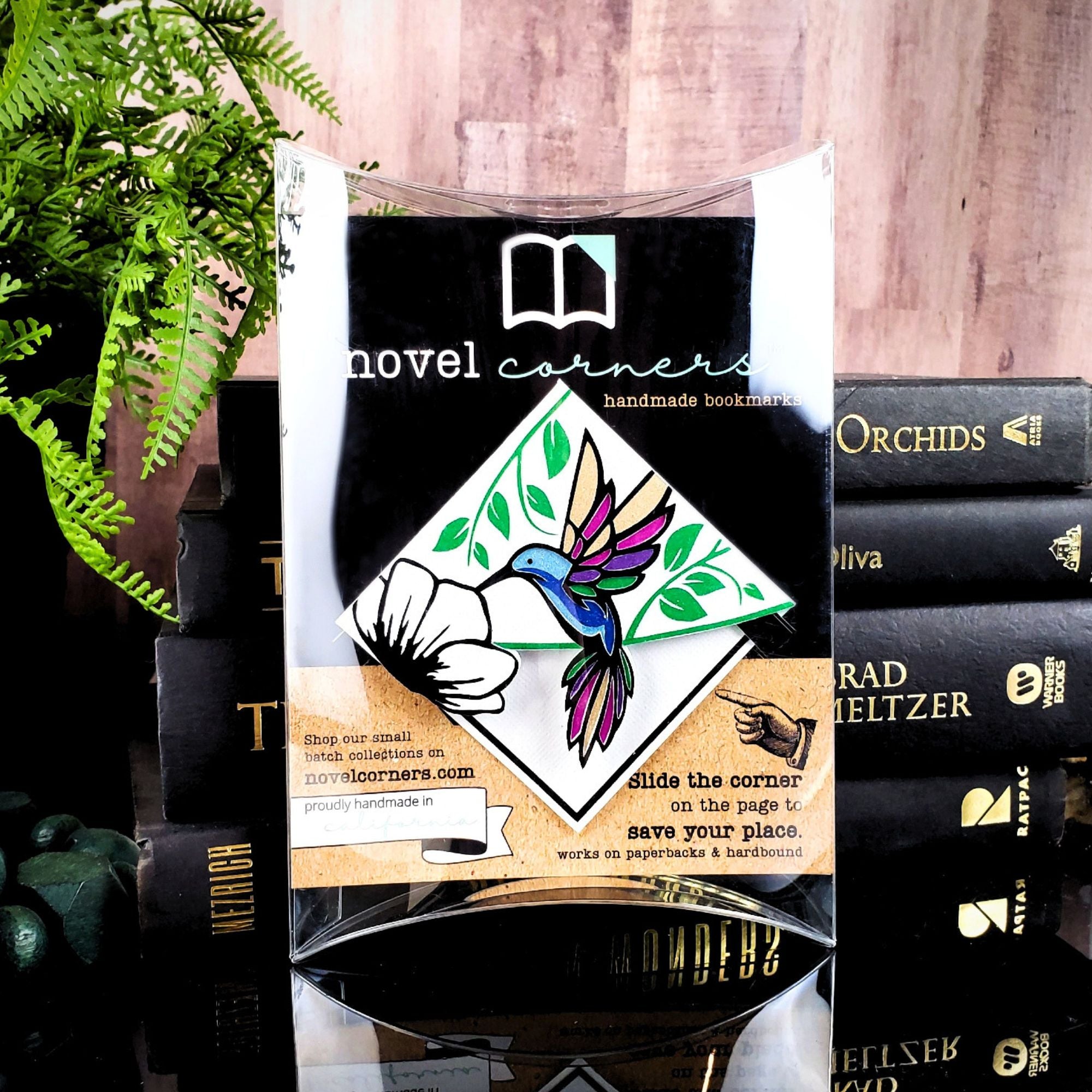 Hummingbird Deluxe Corner Bookmark