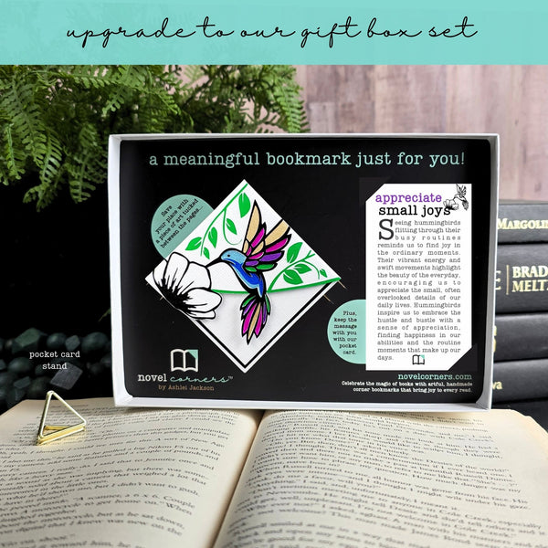 Hummingbird Deluxe Corner Bookmark