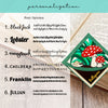 Mushroom & Snail Deluxe Corner Bookmark