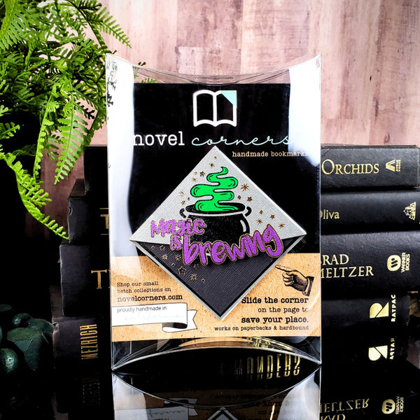 Magic is Brewing Signature Corner Bookmark