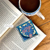 Letter + Leaves Personalized Initial Signature Corner Bookmark
