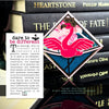 Pink Flamingo Deluxe Corner Bookmark