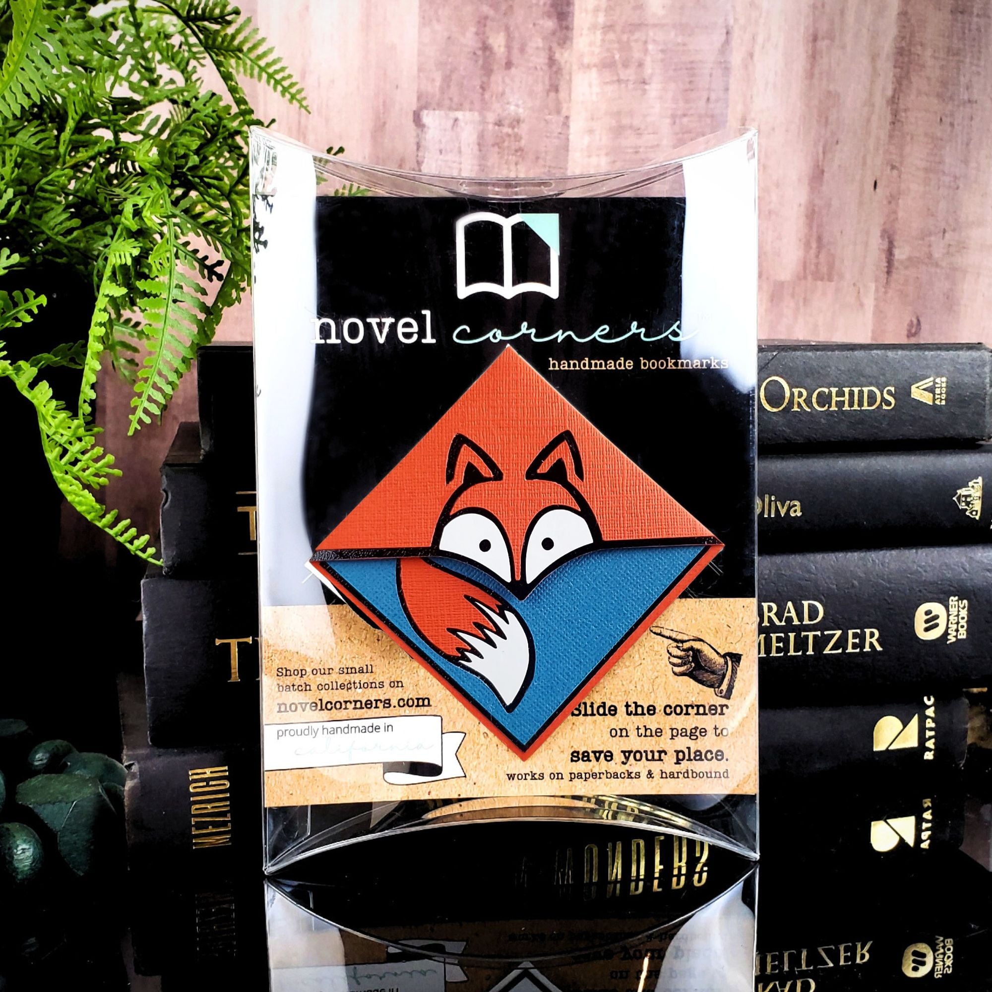 Clever Fox Signature Corner Bookmark