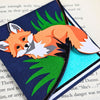 Quiet Fox Deluxe Handmade Corner Bookmark