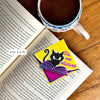 Do Not Disturb Kitty Deluxe Handmade Corner Bookmark