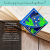 Jar of Fireflies Deluxe Corner Bookmark