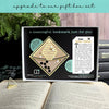Bee Beehive Signature Corner Bookmark