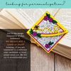 Bee Fly By Signature Corner Bookmark