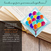 Balloon Bouquet Signature Corner Bookmark