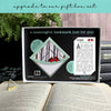 Birch Birds Deluxe Corner Bookmark