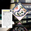 Blue Pink Bird Signature Corner Bookmark