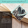 Cactus Succulent Signature Corner Bookmark