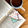Paintbrush Artist Signature Corner Bookmark