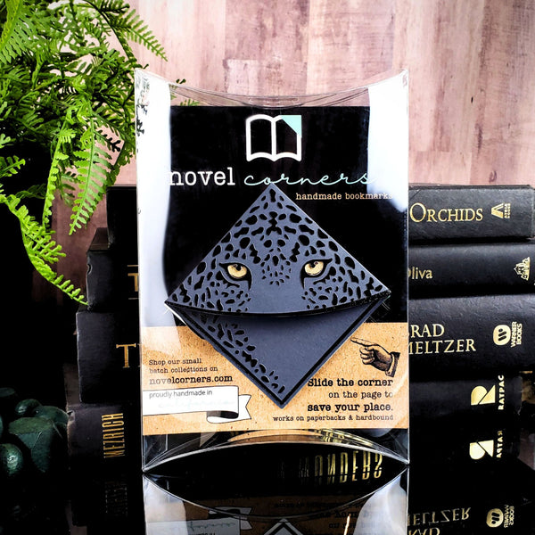 Jaguar Eyes Deluxe Corner Bookmark