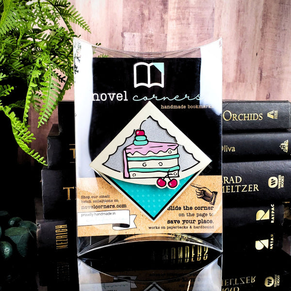 Cartoon Cake Slice Signature Corner Bookmark