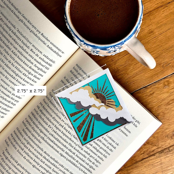 Shining Skies Deluxe Corner Bookmark