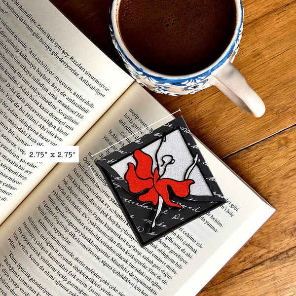 Dancer Paper Signature Corner Bookmark