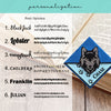 Wolf Signature Corner Bookmark