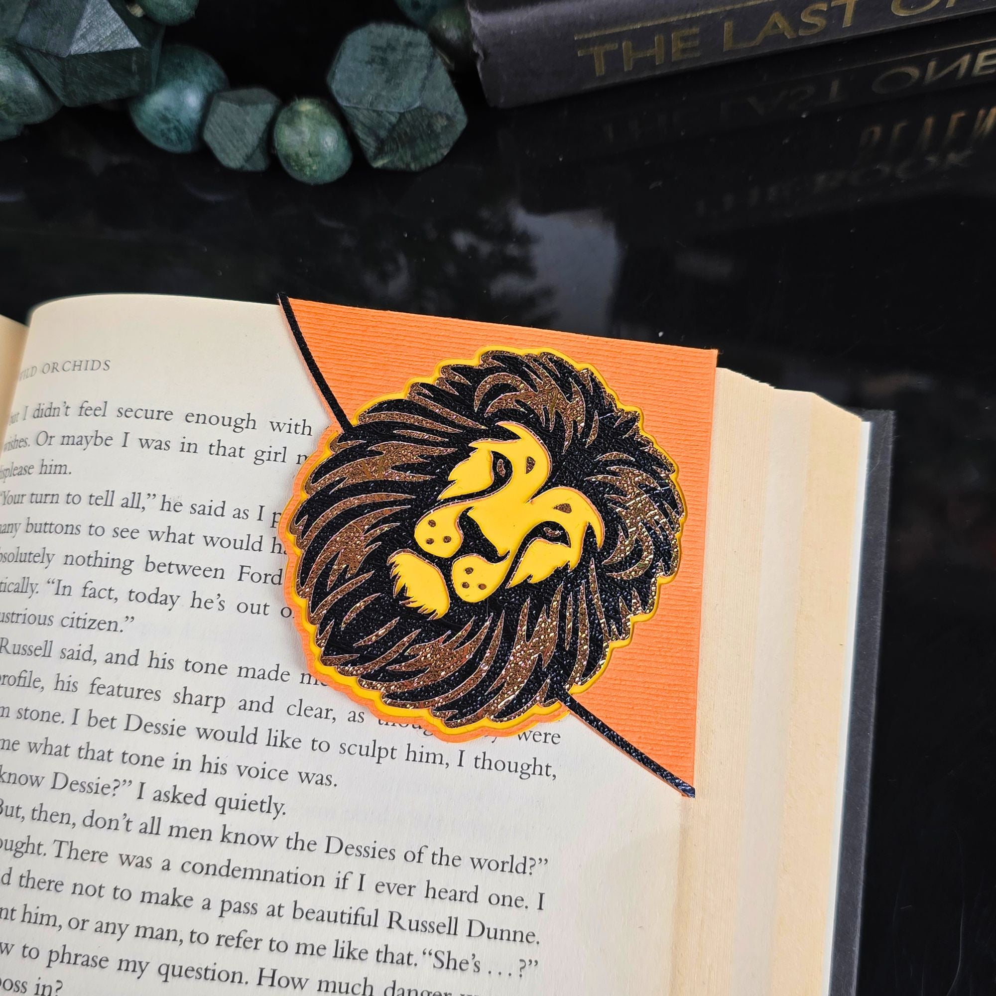 Regal Lion Signature Corner Bookmark