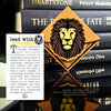 Regal Lion Signature Corner Bookmark