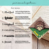 Hedgehog + Leaves Signature Corner Bookmark