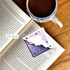 Galaxy Night Stars Signature Corner Bookmark
