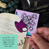 Teacup Flowers Signature Corner Bookmark