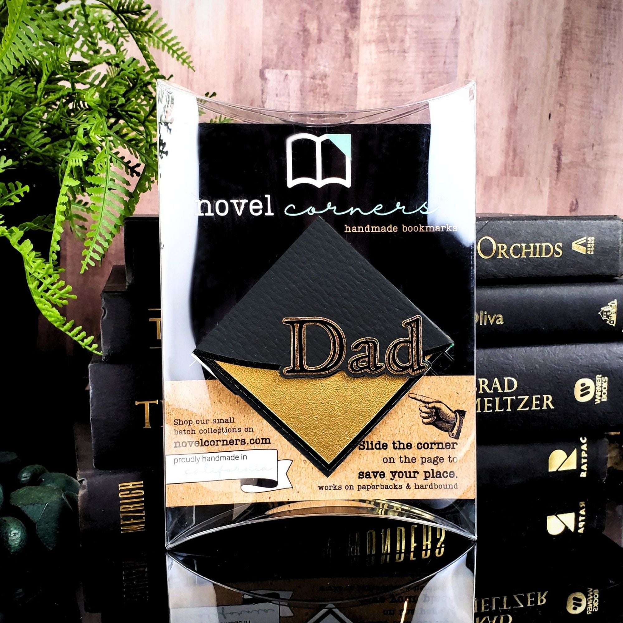 Dad Signature Corner Bookmark