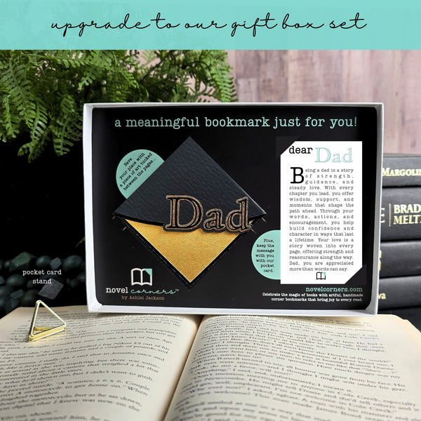 Dad Signature Corner Bookmark