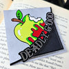Deadly Apple Deluxe Handmade Corner Bookmark