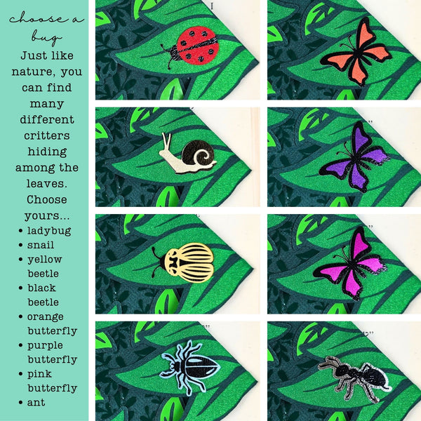 Leaves + Critter Deluxe Corner Bookmark