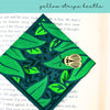 Leaves + Critter Deluxe Corner Bookmark