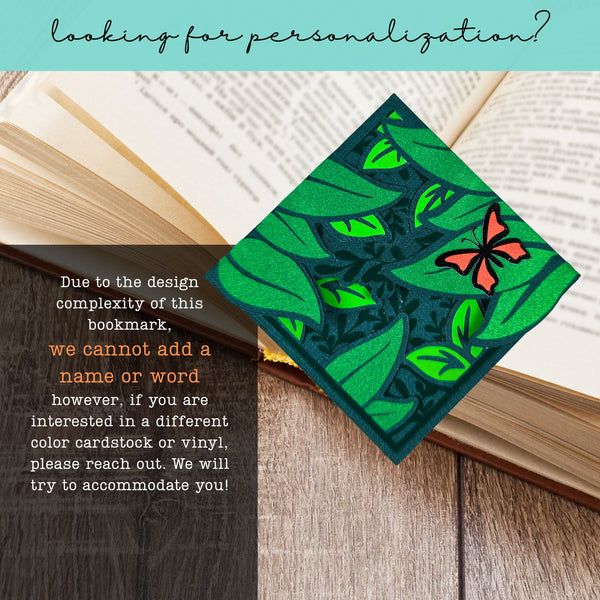 Leaves + Critter Deluxe Corner Bookmark