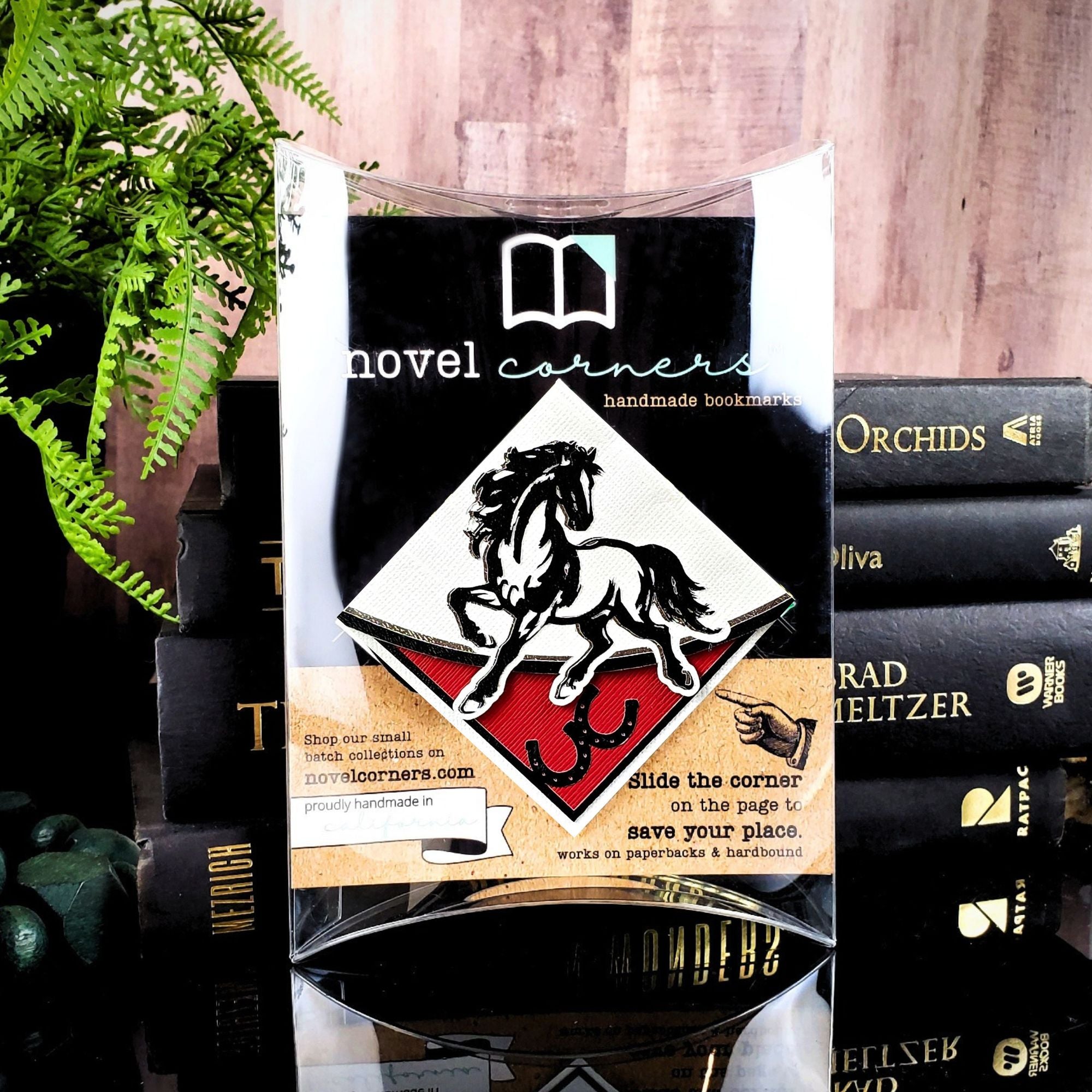 Gallant Horse Signature Corner Bookmark