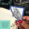 Teachers Inspire Signature Corner Bookmark