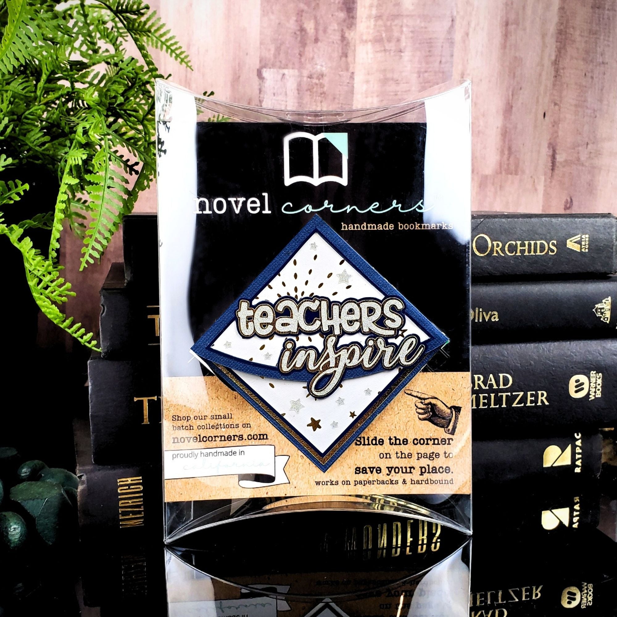 Teachers Inspire Signature Corner Bookmark
